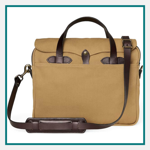 Filson Twill Original Briefcase Custom | ELITE PROMO INC