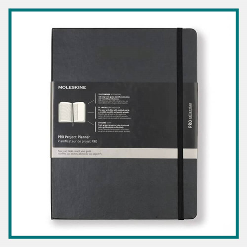 Moleskine Hard Cover Ruled XL Pro Planner Custom Logo