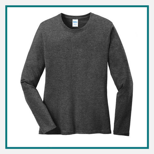 Port & Company Long Sleeve Cotton T-Shirt Custom