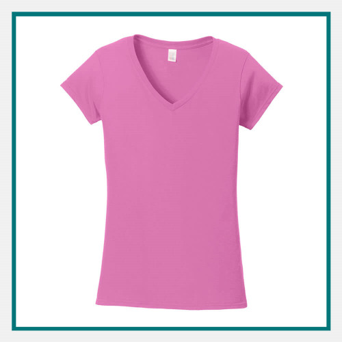 Gildan Softstyle Women's V-Neck Custom