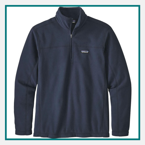 Patagonia Micro D Fleece 1/4 Zip Custom Embroidery