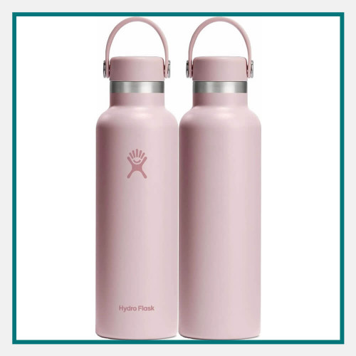 ハーリップトゥHydro Flask Drink Bottle 21oz ピンク Hydro Flask - 21 oz Standard Mouth with Flex Straw Cap – The