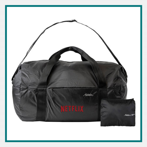 Matador On-Grid™ Custom Packable Duffle Bag - Silkscreened