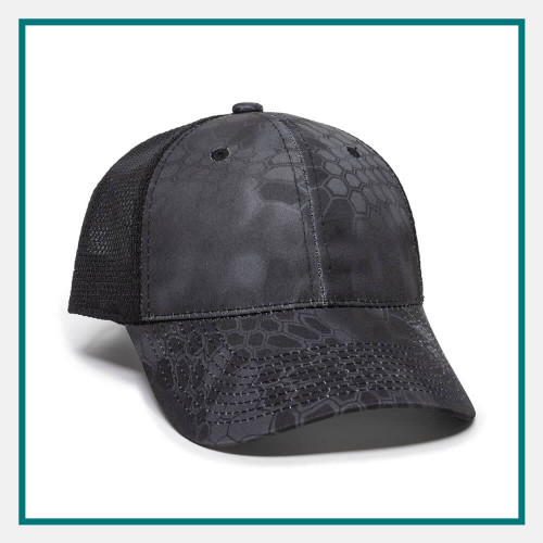 Outdoor Cap Platinum Series 6-Panel Mesh Back - Embroidered