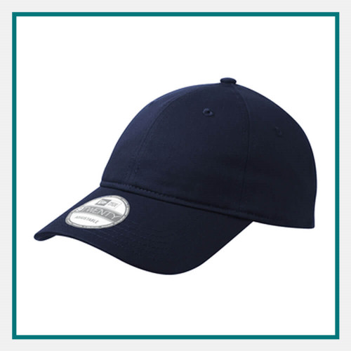 New Era® Adjustable Unstructured Cap - Embroidered