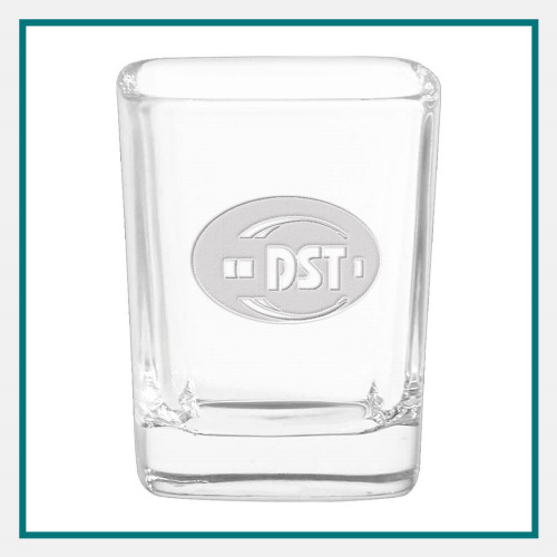 2.25 oz. Square Shot Glass Custom