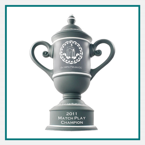 Origins Small Cup Ceramic Golf Trophy Engraved Logo