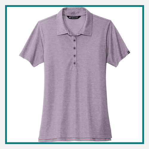TravisMathew Oceanside Heather Polo Custom Embroidery