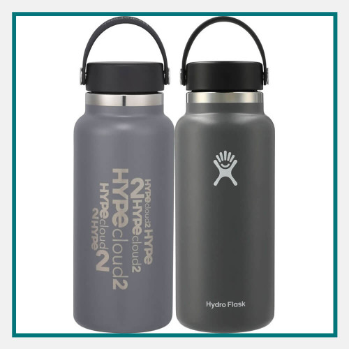 Hydro Flask 32 Oz Wide Mouth Custom Laser Engraved