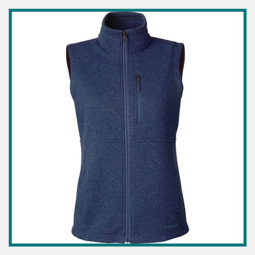 Marmot Women's Steel Onyx Dropline Sweater Fleece Vest