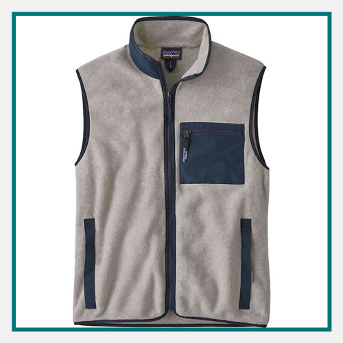 Performance Heathered Full Zip Fleece Vest - Bobby Jones