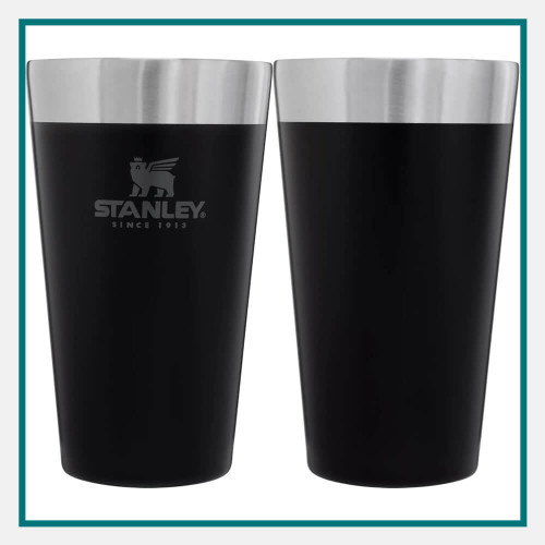 Adventure Stacking Stainless Steel Beer Pint, 2 Pack, 16oz Tumbler