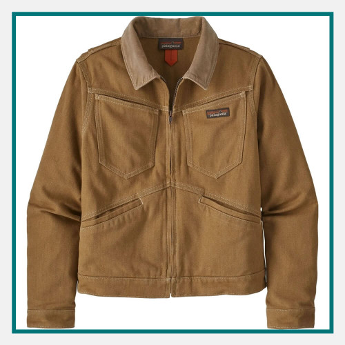 Patagonia Iron Forge Hemp Canvas Ranch Jacket Custom Embroidery