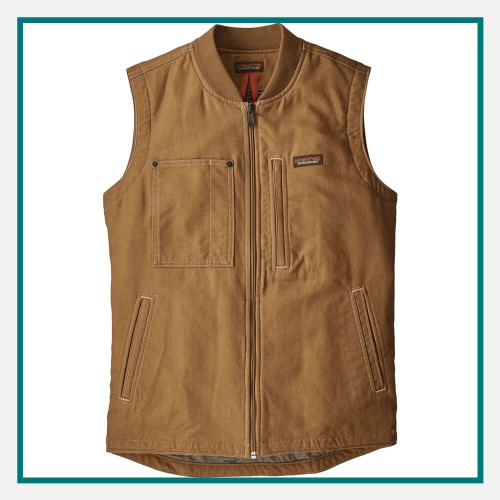 Patagonia All Seasons Canvas Vest Custom Embroidery