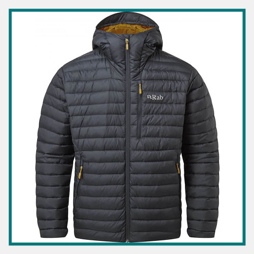 Rab Microlight Alpine Down Jacket Custom Embroidery