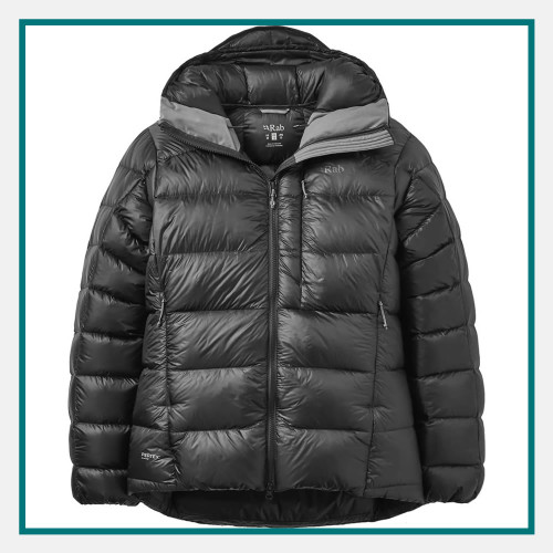 Rab Mythic Ultra Down Jacket Custom Embroidery