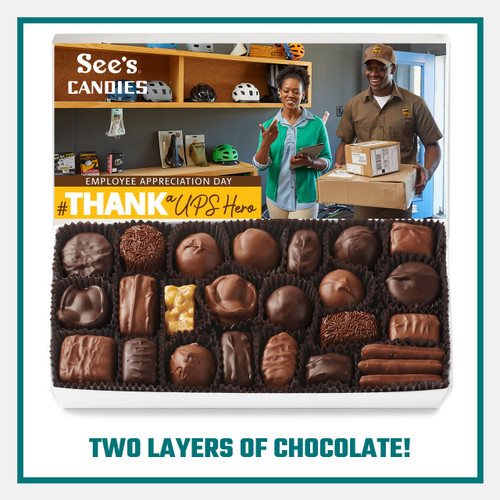 See's 2 LB Assorted Chocolates Custom Logo | ELITE PROMO INC