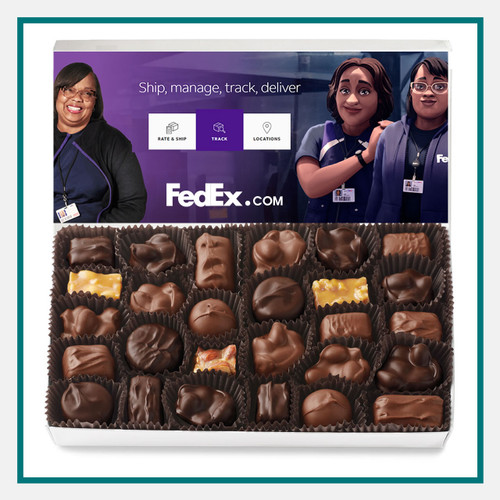 See's Candies 1 LB Nuts & Chews Custom Logo | ELITE PROMO INC