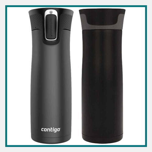 Contigo 20 Oz AUTOSEAL West Loop Vacuum-Insulated Stainless Steel Travel Mug with Easy-Clean Lid Custom Logo