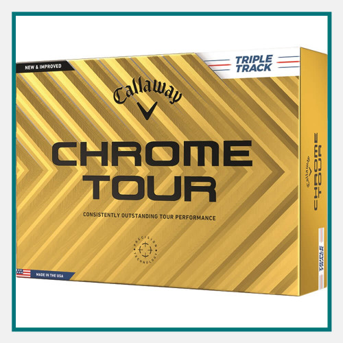 Callaway Chrome Tour Golf Balls Dozen Custom Logo