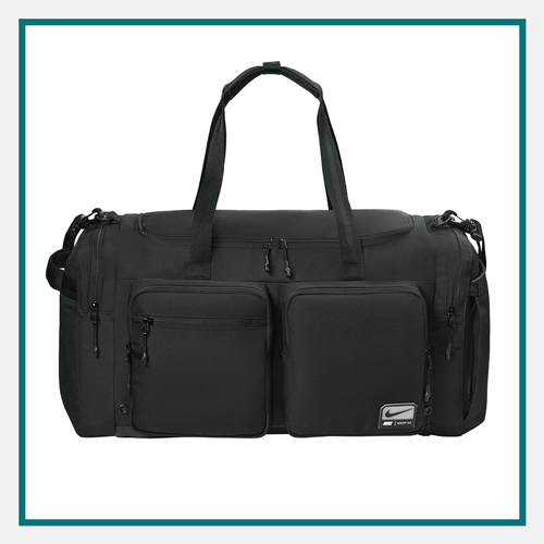 nike embroidered duffel bag