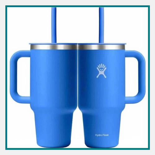 Hydro Flask 40 Oz. Travel Tumbler Engraved Logo