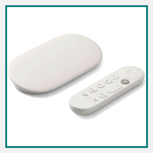 Google Chromecast with Google TV (HD) with Company logo