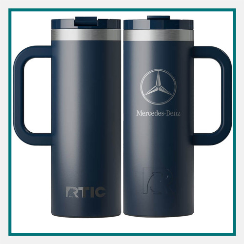 RTIC 20 Oz Road Trip Travel Mug Custom Engraved