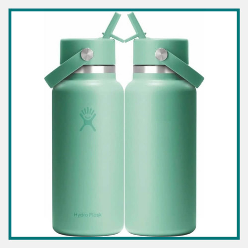 Hydro Flask 32 Oz Flex Straw Cap Custom Logo
