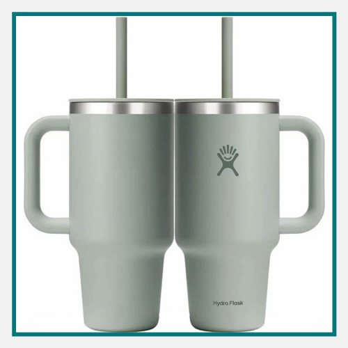 Hydro Flask 40 Oz. Travel Tumbler Laser Engraved Logo