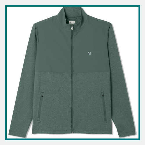 Vuori Sunday Element Track Jacket Custom Embroidery