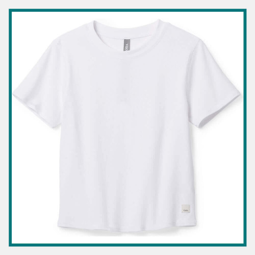 Vuori Pose Fitted T-Shirt Custom Logo