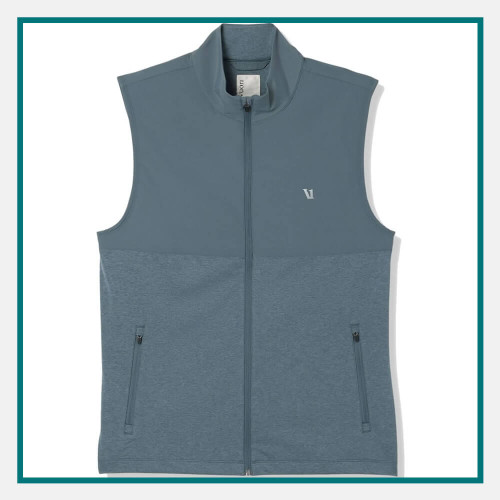 Vuori Sunday Vest Custom Embroidery