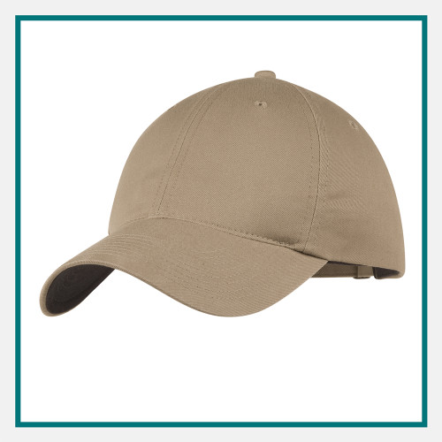 Nike Golf Unstructured Cotton/Poly Twill Cap Custom Embroidery