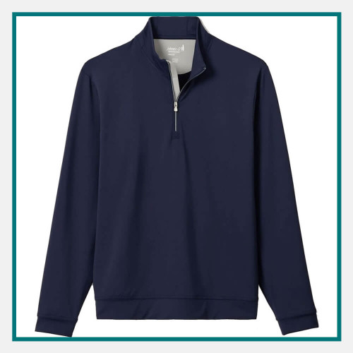 Johnnie-O Sully  Quarter-Zip Pullover Embroidered Logo