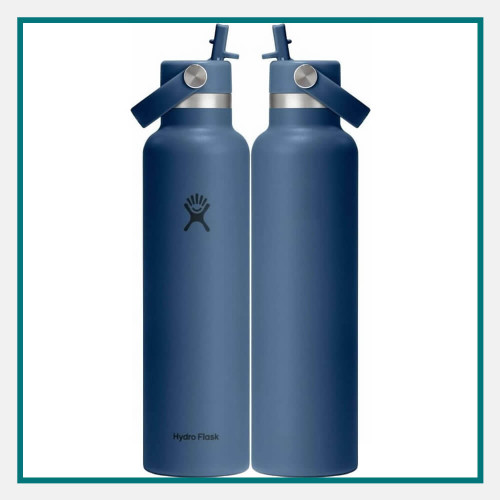 Hydro Flask 24 Oz Straw Cap Laser Engraved Logo