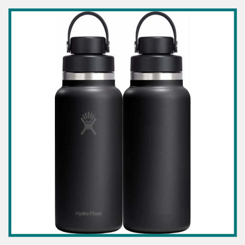 Hydro Flask 32 Oz Wide Mouth Flex Chug Cap Custom Laser Engraving