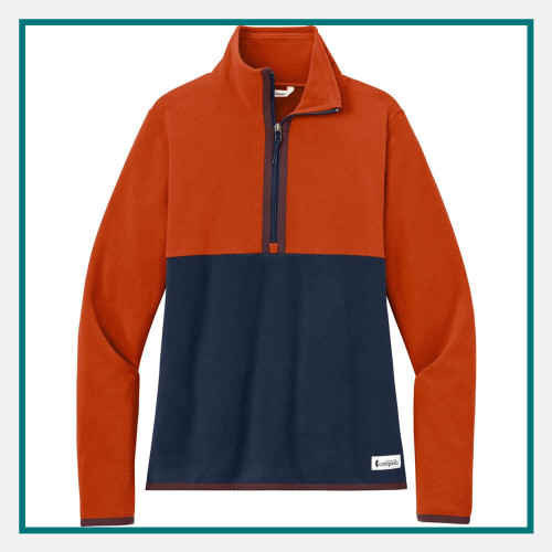 Cotopaxi Amado Half-Zip Fleece Pullover Custom Embroidery