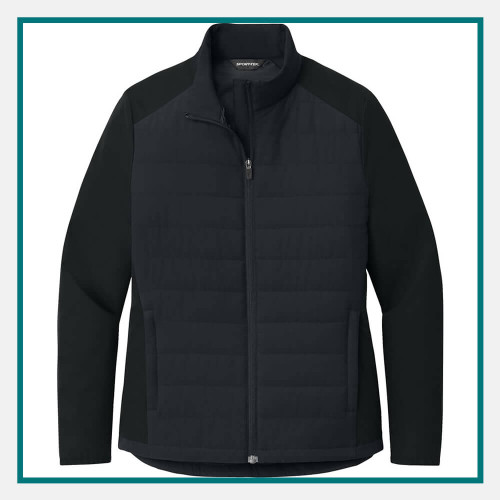 Sport Tek Teknical Hybrid Jacket Custom Embroidery Sport Tek Teknical Hybrid Jacket Custom Embroidery