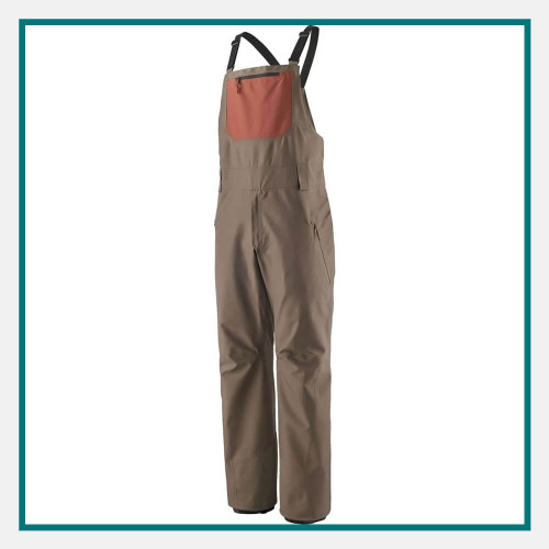 Patagonia Powder Town Bibs Regular Custom Embroidery