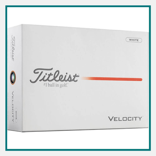 Titleist Velocity Golf Balls Custom Logo