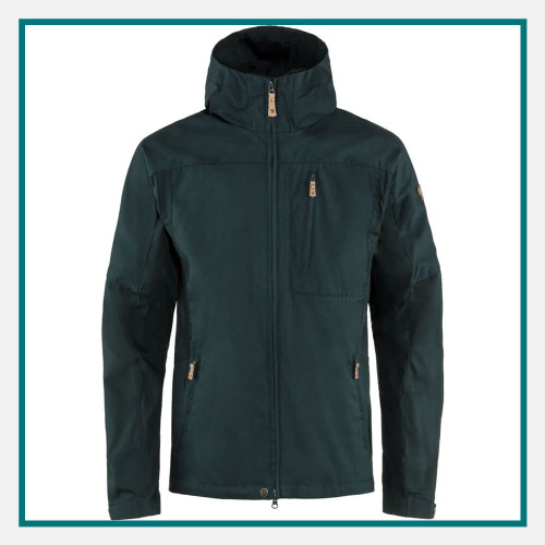 Fjallraven Sten Jacket (Hooded) Custom Embroidery