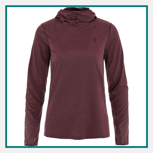 Fjallraven Abisko Sun Hoodie Pullover with Company Logo