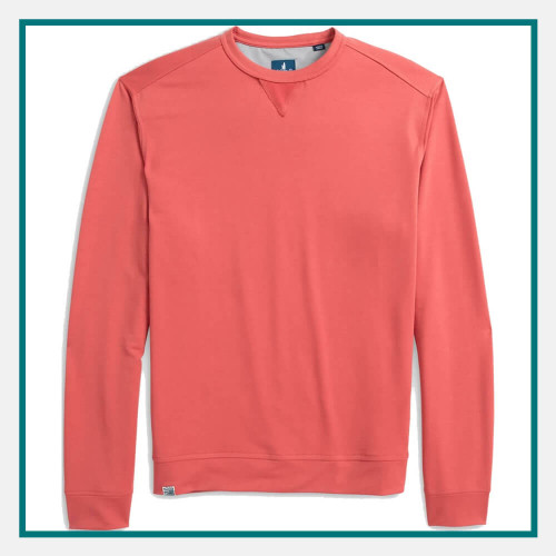 Johnnie-O Willard Pullover Sweatshirt Custom Embroidery