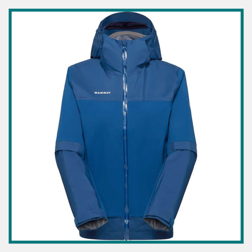 MAMMUT Ducan Guide Hooded Jacket Custom Embroidery