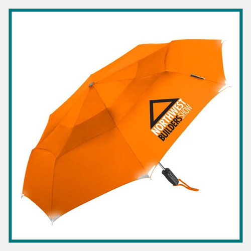 ShedRain Walksafe 42" Auto-Open/Close Umbrella Custom