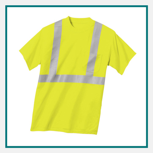 CornerStone ANSI 107 Class 2 T-Shirt Custom Logo