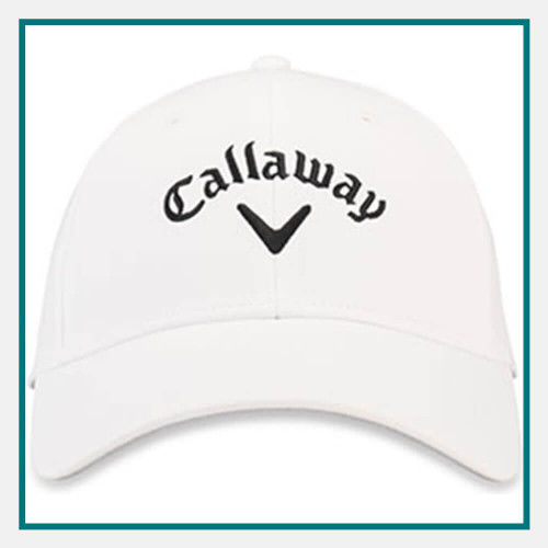 Callaway Performance Side Crested Hat Custom Embroidery