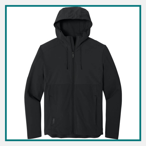 MiiR Kivu Hybrid Full-Zip Hooded Jacket Custom Embroidery