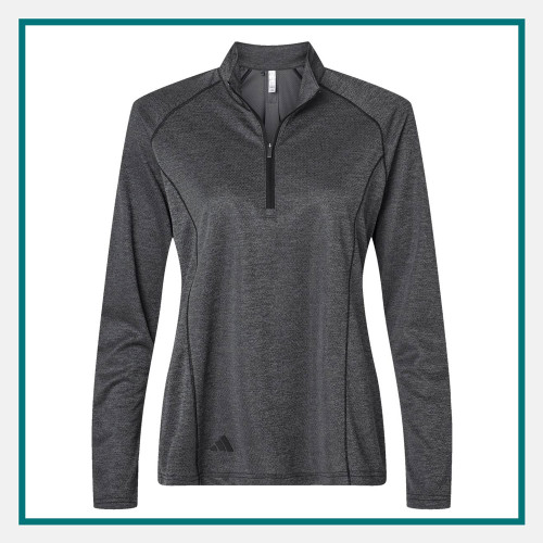 Adidas Space Dyed Quarter-Zip Pullover Custom Embroidery